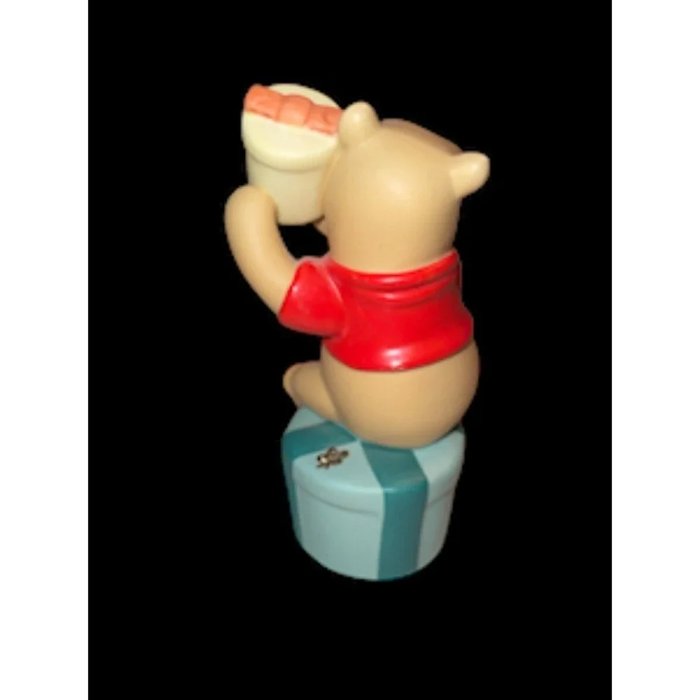 Pooh Newborn Is For A Happy Start Figurine Pooh and Friends Cake Topper
